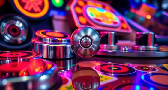 pinball bumper and target mechanics
