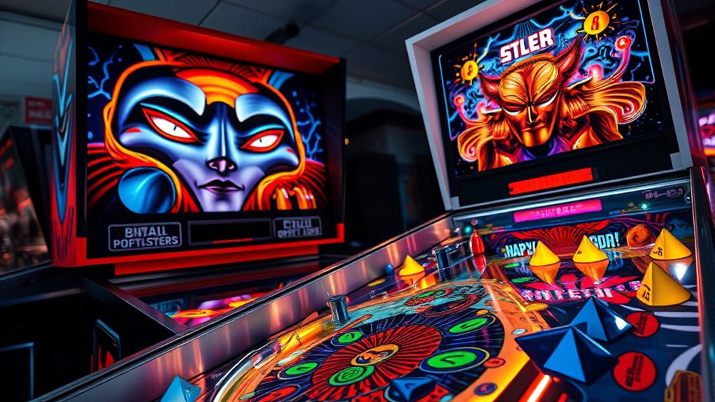 pinball playfield artwork