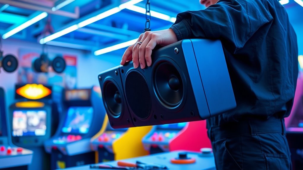 proper speaker calibration and maintenance