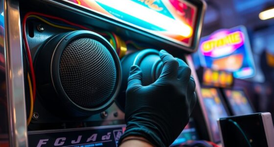 set up arcade sound systems