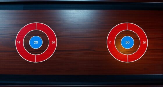 shuffleboard table specifications