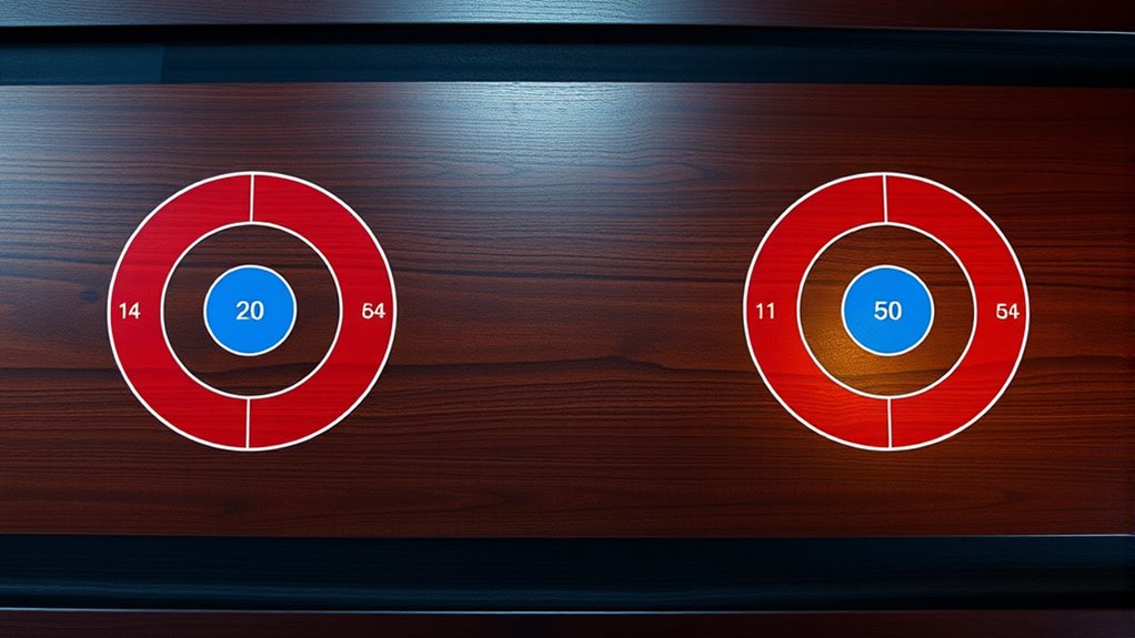 shuffleboard table specifications