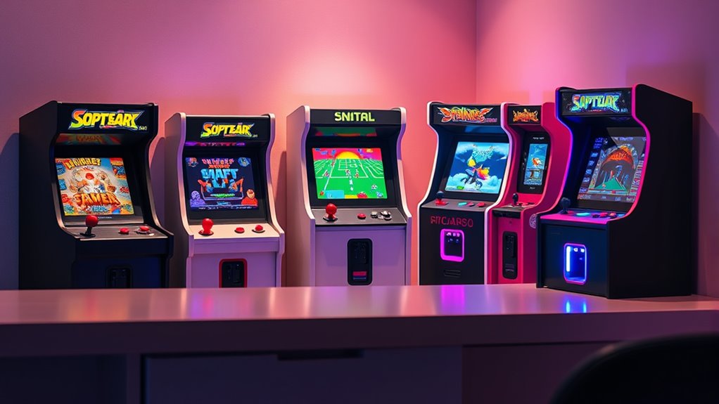 small arcade machine advantages