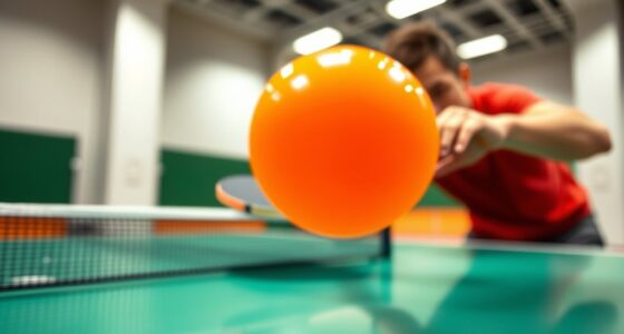 table tennis ball physics