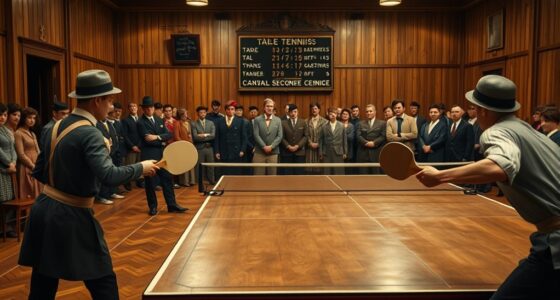 table tennis origins and rules