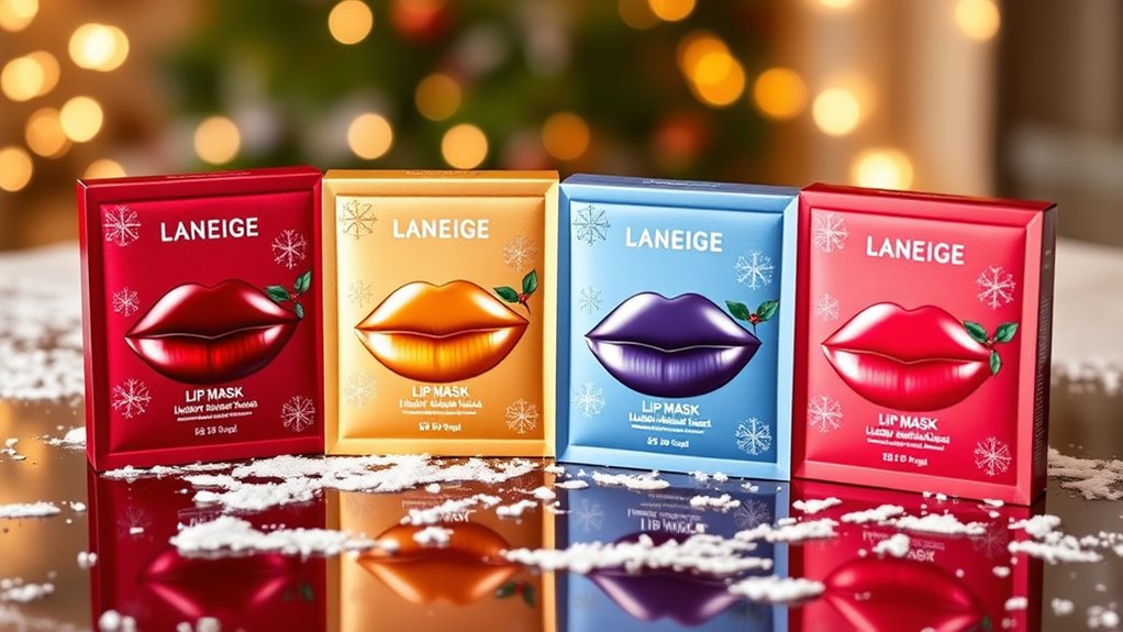 holiday lip mask sets