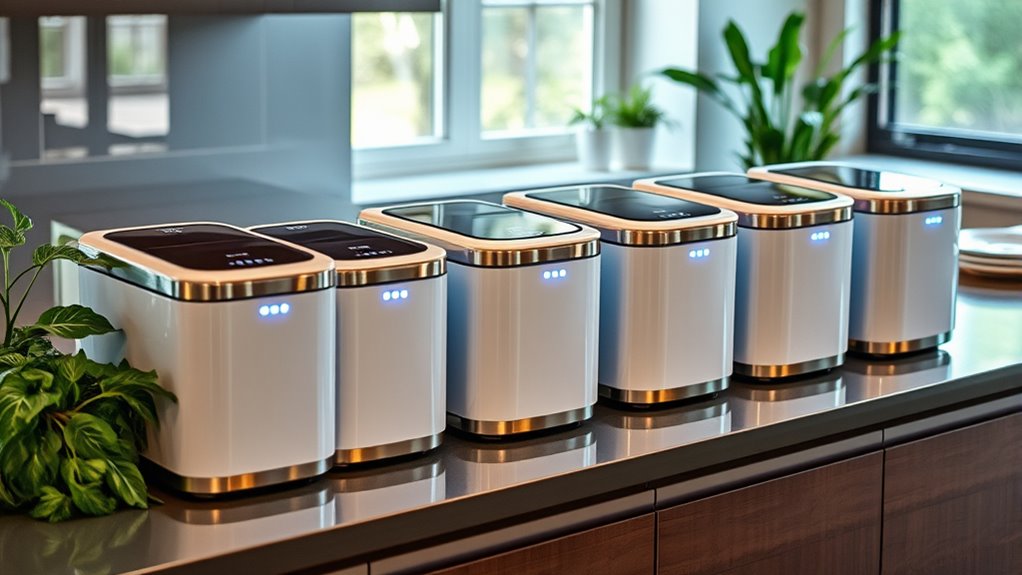 top electric kitchen compost bins