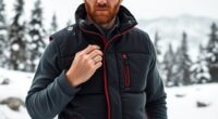 top men s heated winter vests