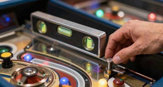 adjust pinball machine perfectly