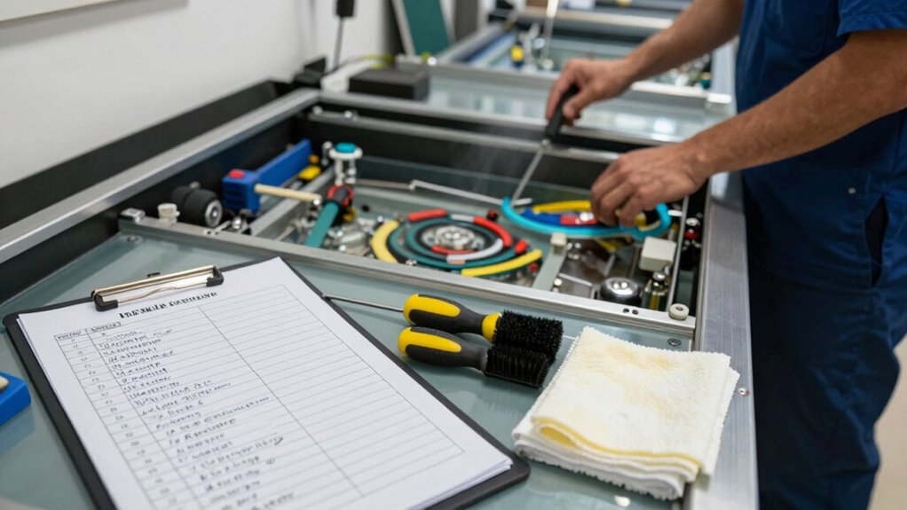 annual pinball maintenance checklist