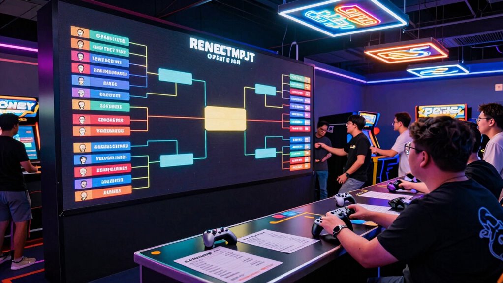 arcade tournament structure details