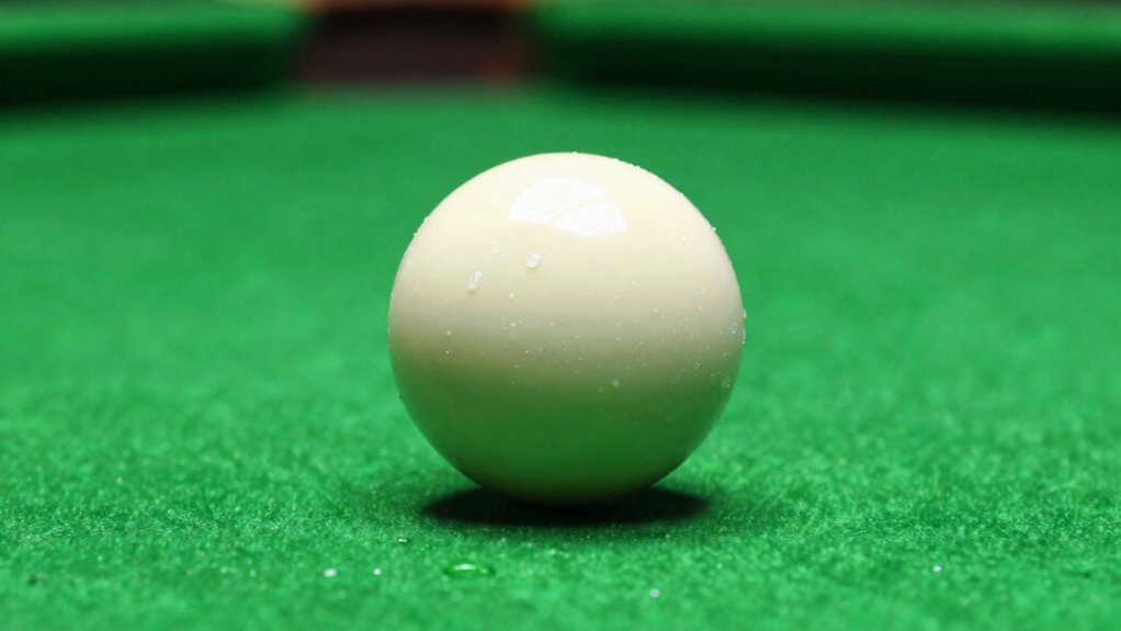 clean balls enhance shot precision