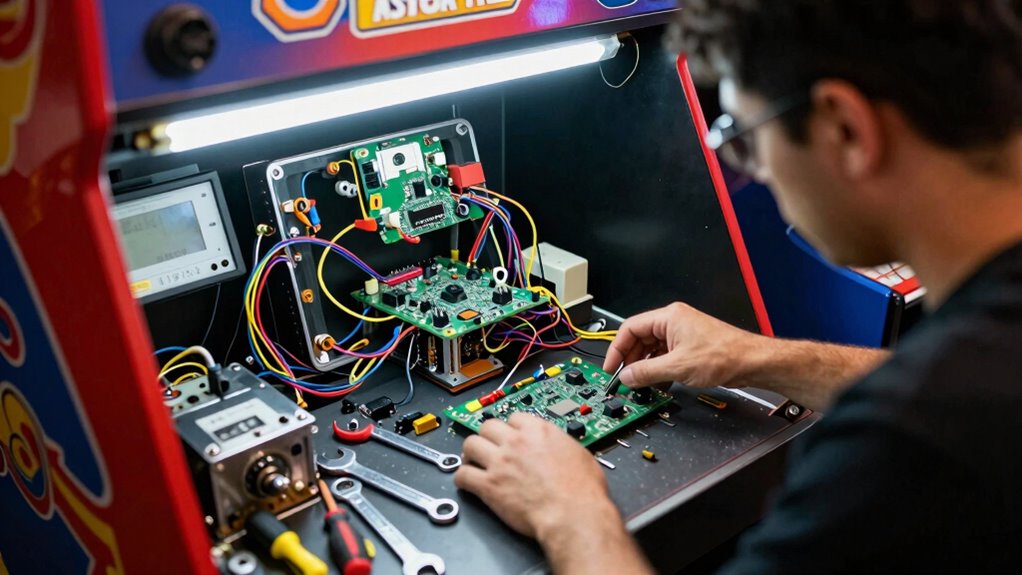 common arcade assembly errors