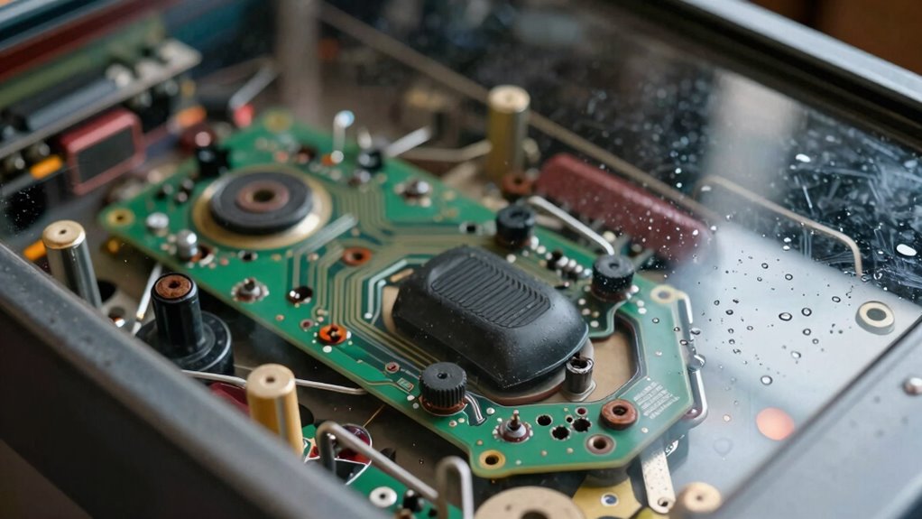 control pinball humidity effects