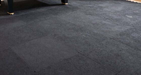 durable quiet non slip flooring