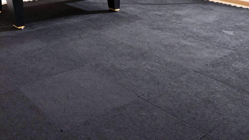 durable quiet non slip flooring