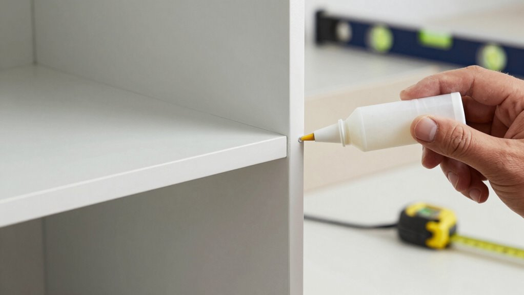 final adjustments and sealing