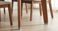 floor protection with leg levelers
