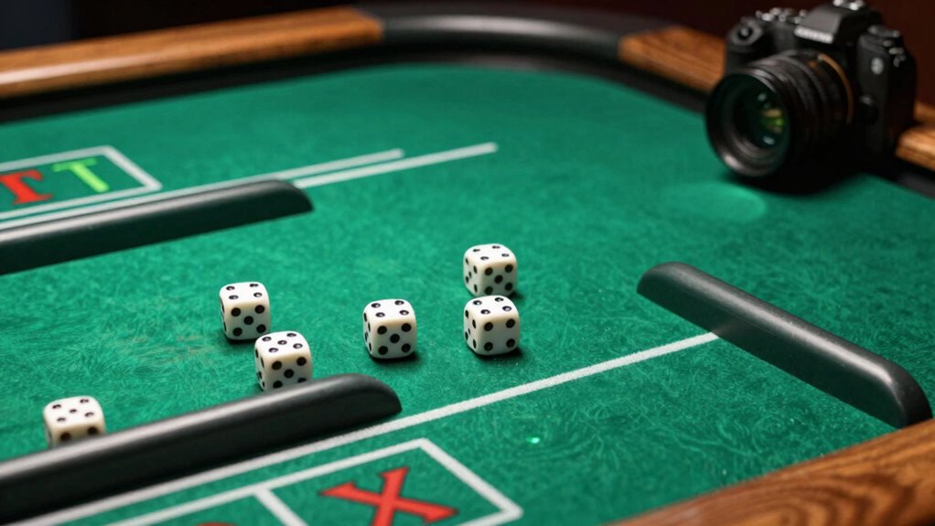 guiding dice bounce physics