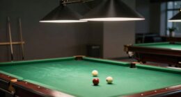 illuminate pool table properly