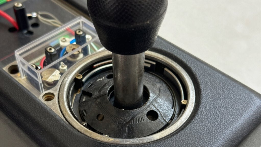 joystick drift causes calibration deterioration