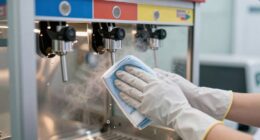 machine cleaning for safety