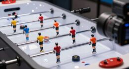 maintain bubble hockey equipment