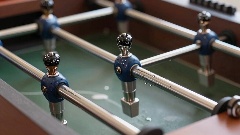 maintain clean lubricated table