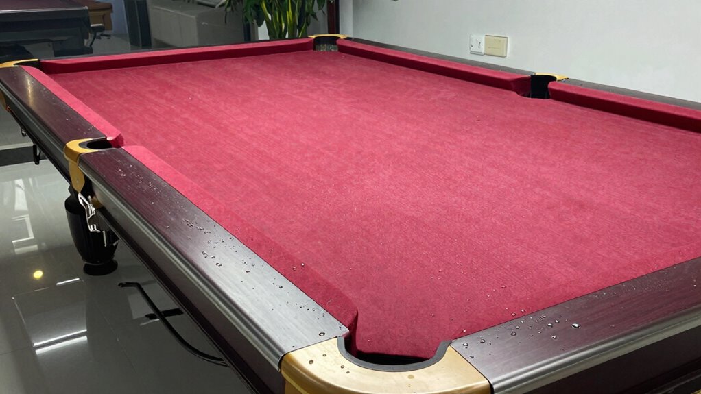 maintain stable pool table humidity