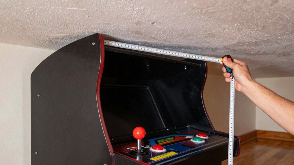 measure ceiling and clearance