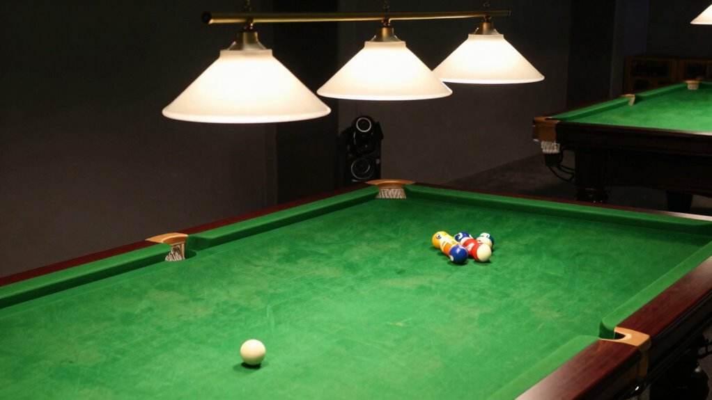 optimal pool table lighting selection
