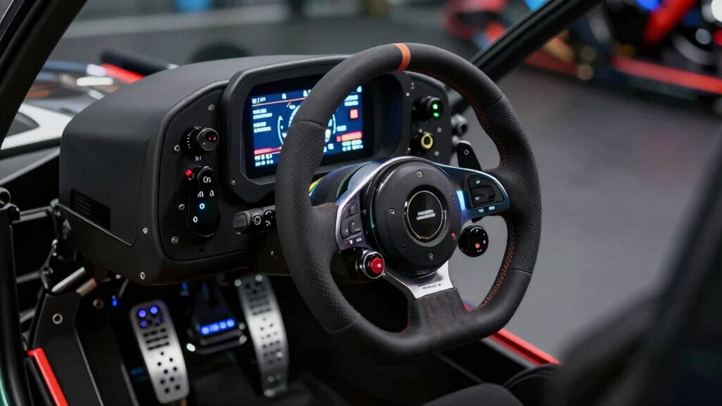 optimize racing wheel settings