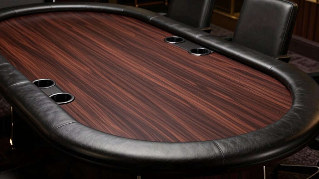 personalized stylish poker setup