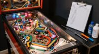 pinball maintenance schedule checklist