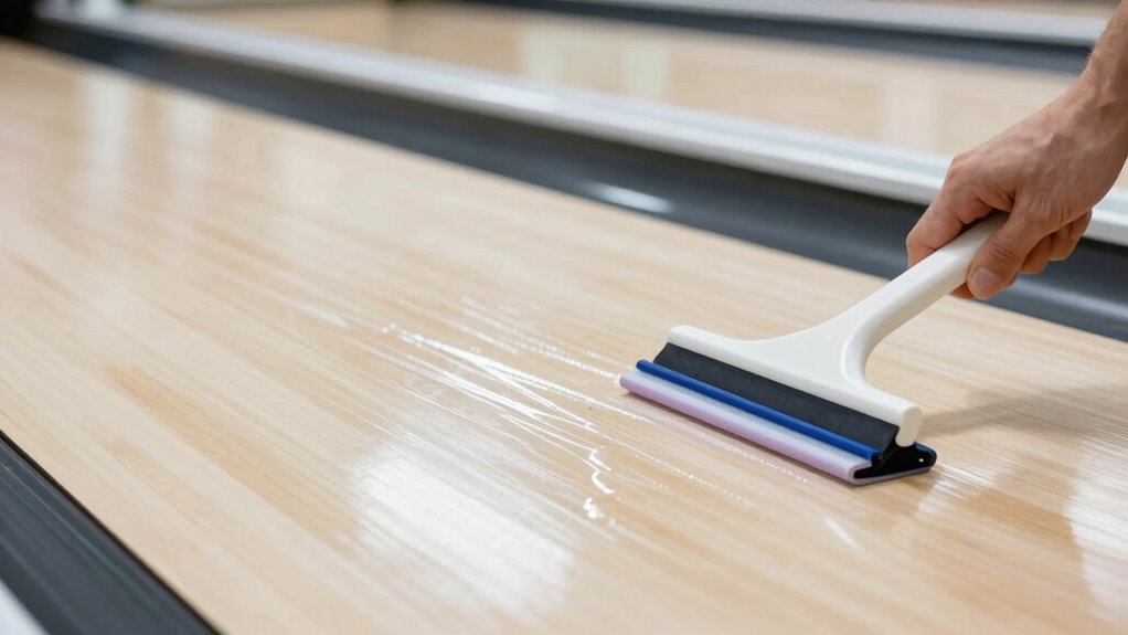 regular cleaning and waxing