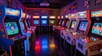 retro arcade game addiction