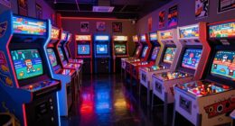 retro arcade game addiction