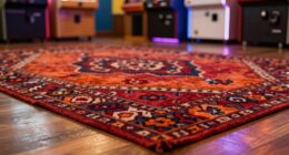 rugs reduce noise effectively