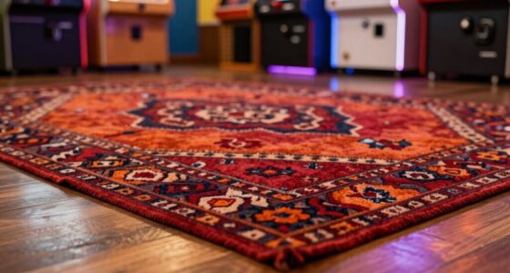 rugs reduce noise effectively