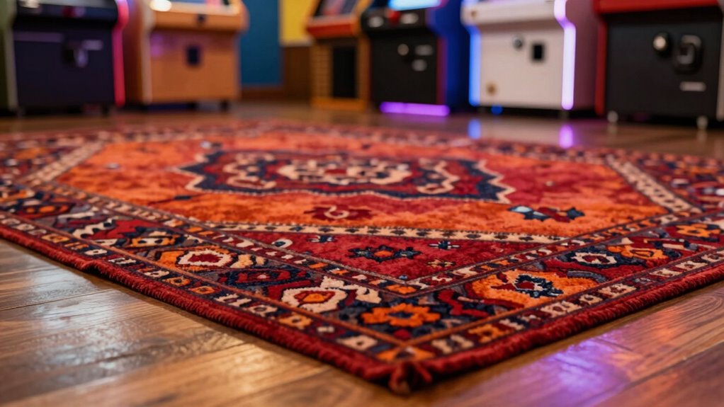 rugs reduce noise effectively