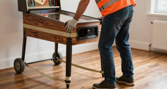 safe pinball machine relocation