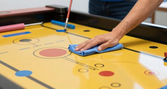 safe playfield cleaning tips