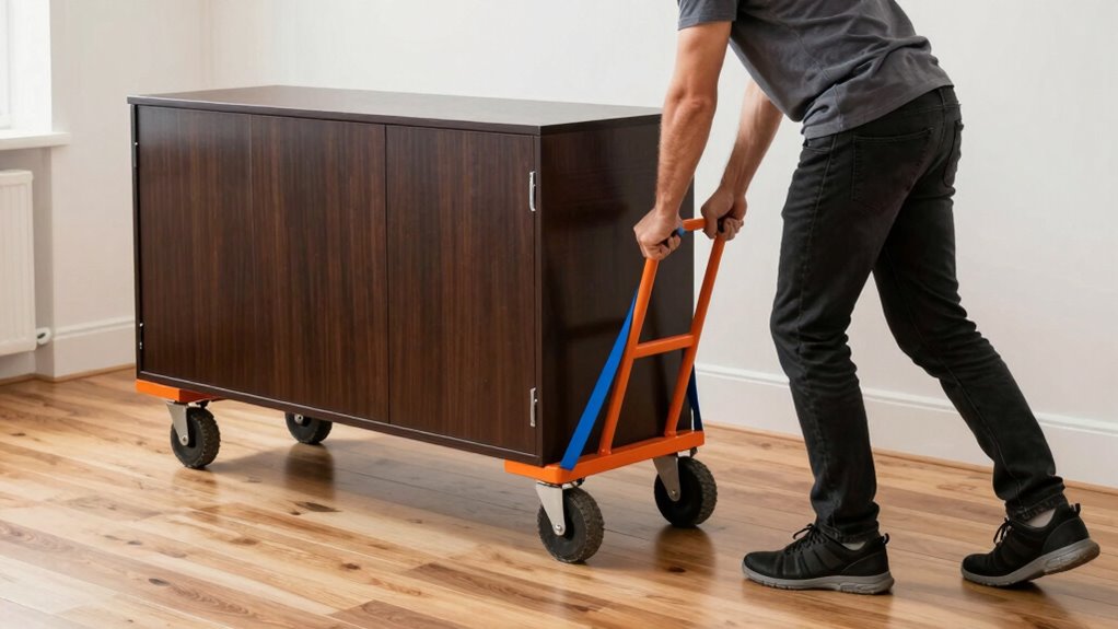 safe solo heavy cabinet moving