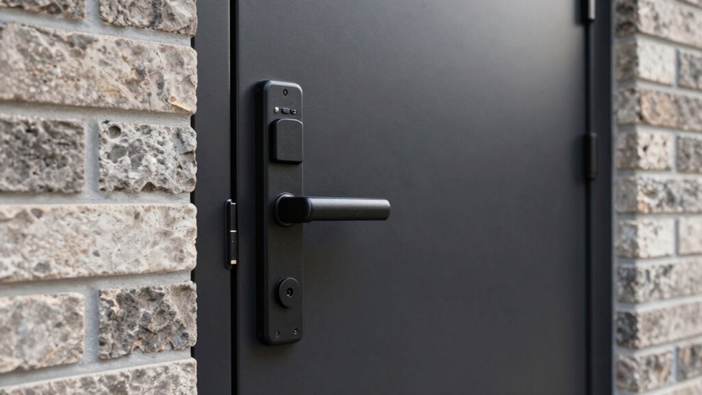 secure lockable back doors