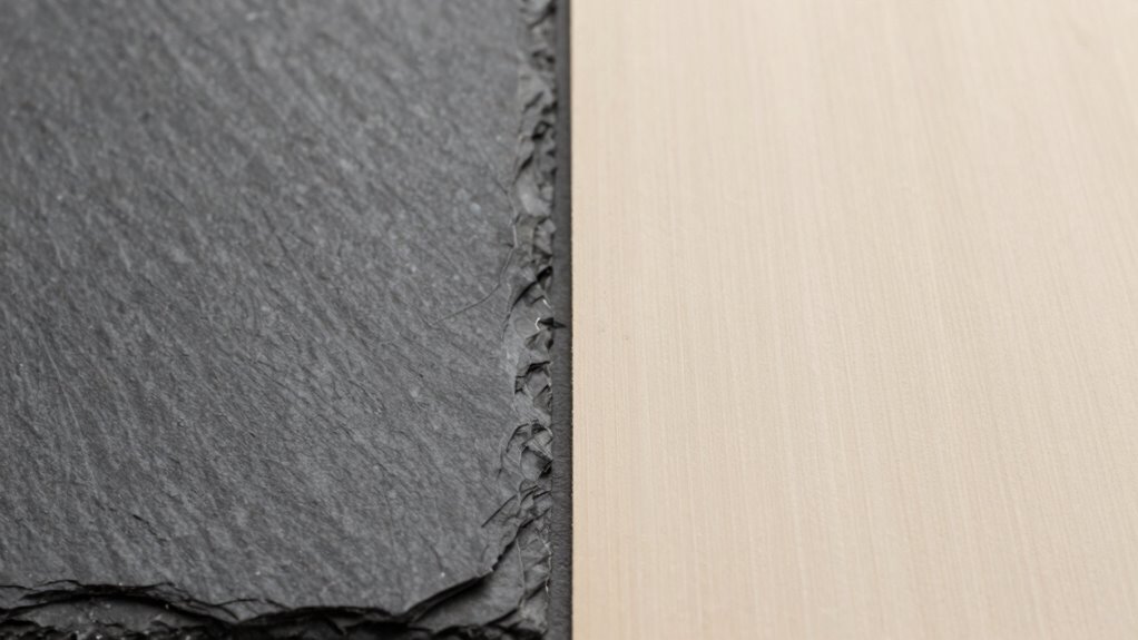 slate versus mdf appearance