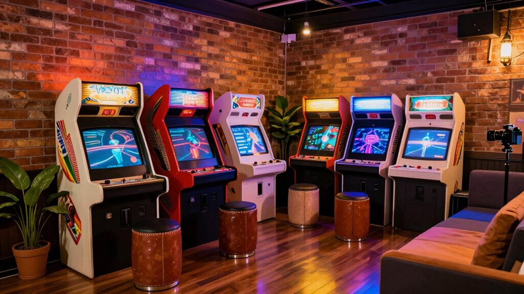 small room arcade design