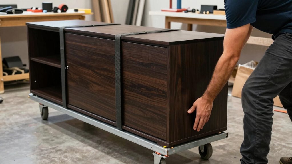 solo cabinet lifting safety