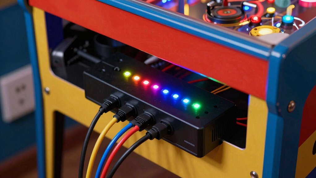 surge protection for pinball