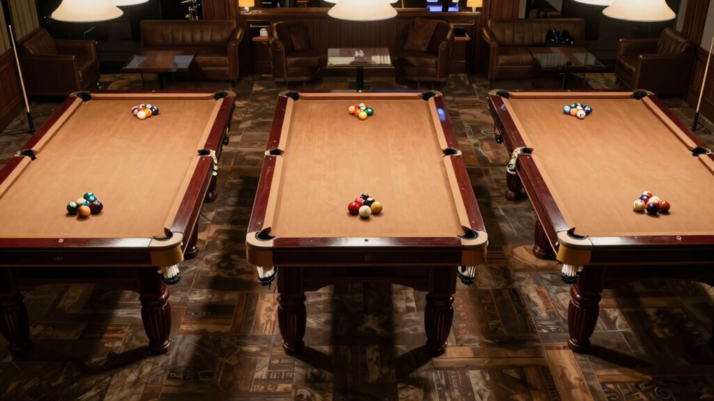 table size influences gameplay