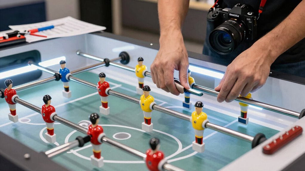 troubleshoot hockey table issues